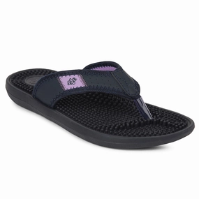 A-HA Navy Blue Casual Slipper For Women ACUPLUS-2 By Liberty