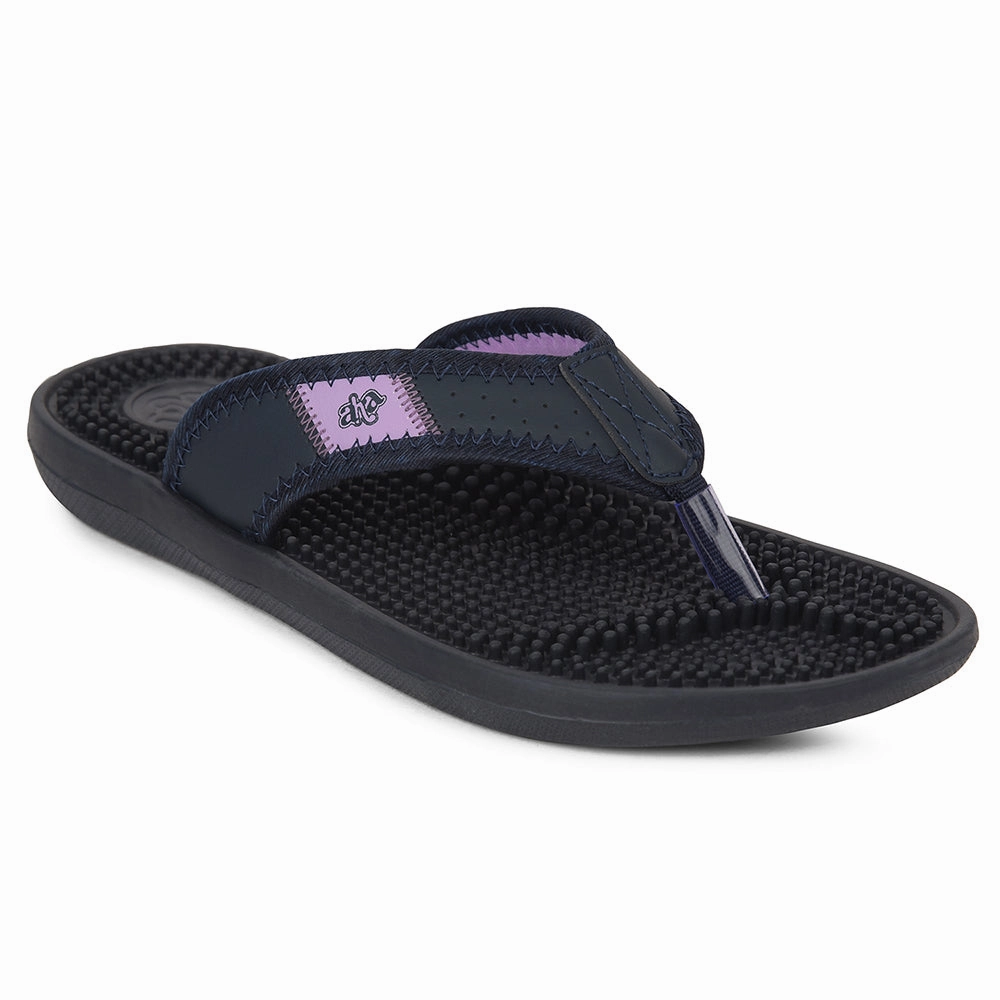 A-HA Navy Blue Casual Slipper For Women ACUPLUS-2 By Liberty