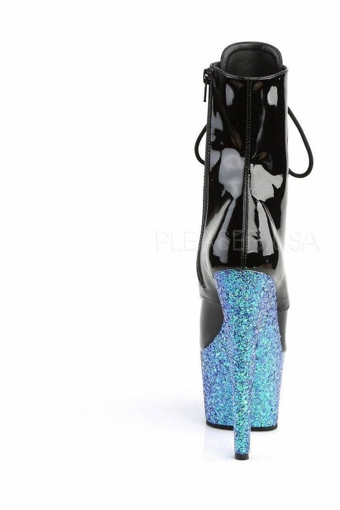 ADORE-1020LG Platform Boot | Black Patent