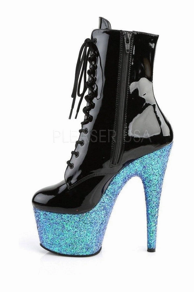 ADORE-1020LG Platform Boot | Black Patent