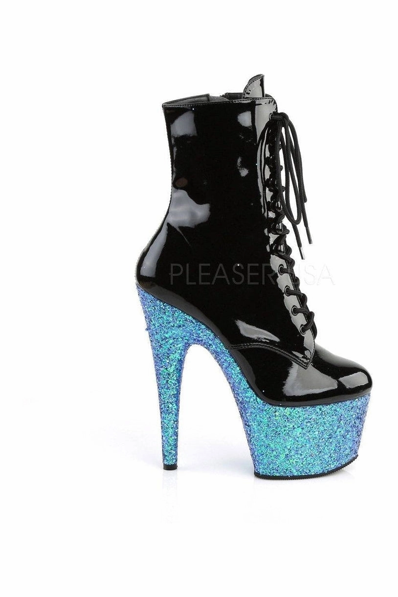 ADORE-1020LG Platform Boot | Black Patent