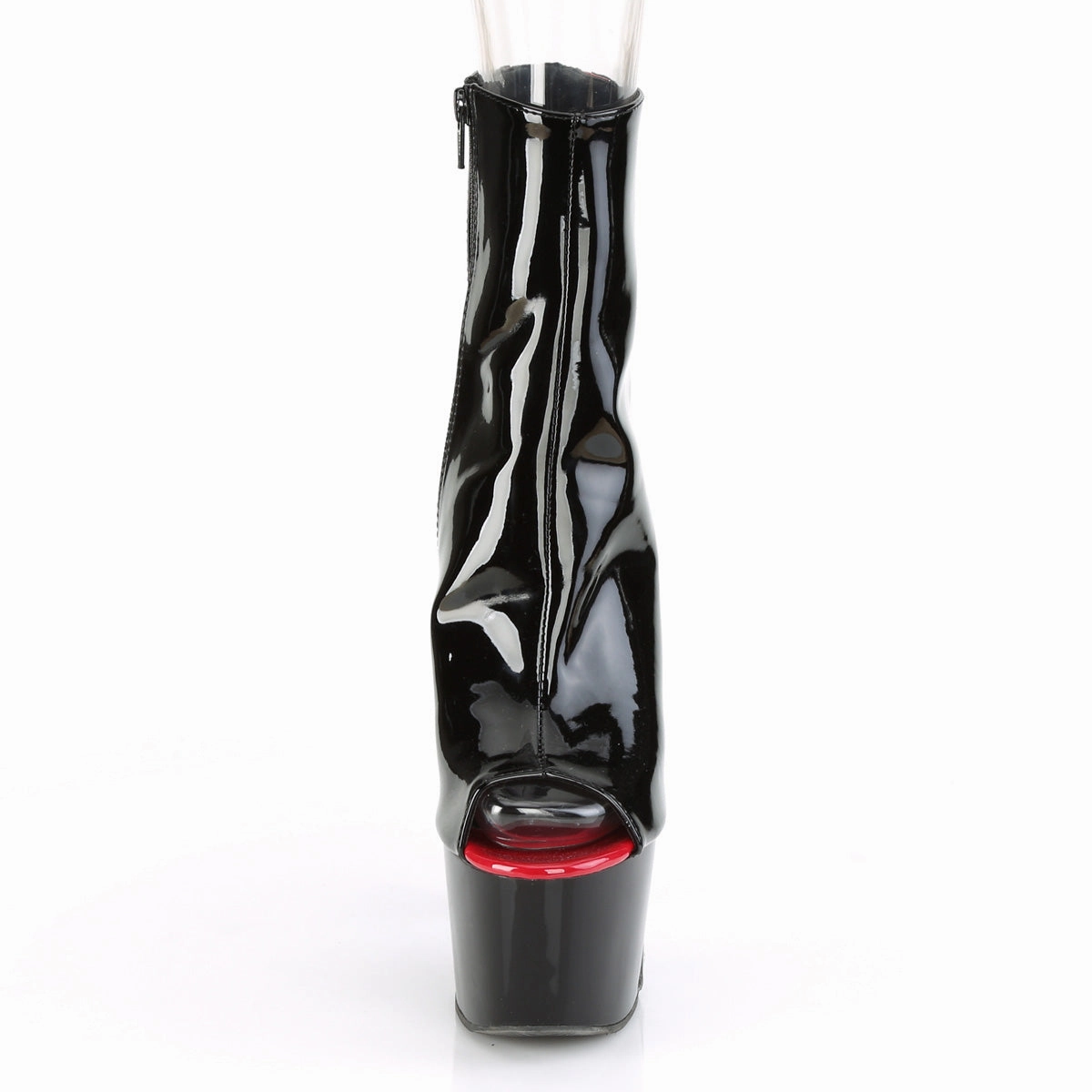ADORE-1025  Black-Red Patent/Black