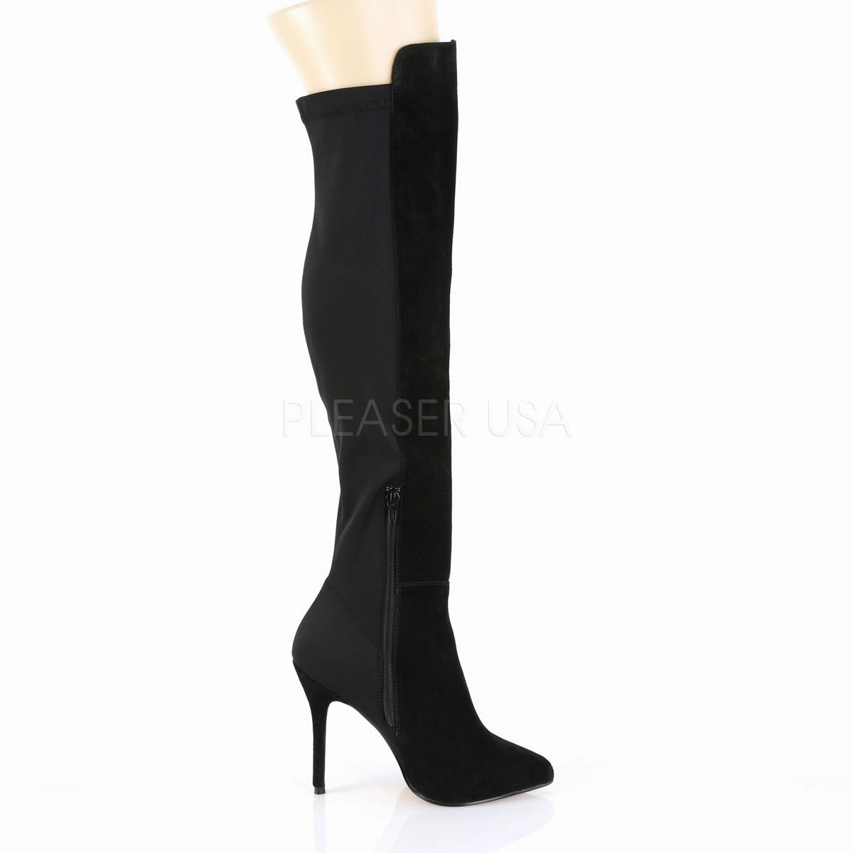 AMUSE-2018  Black Suede-Nylon