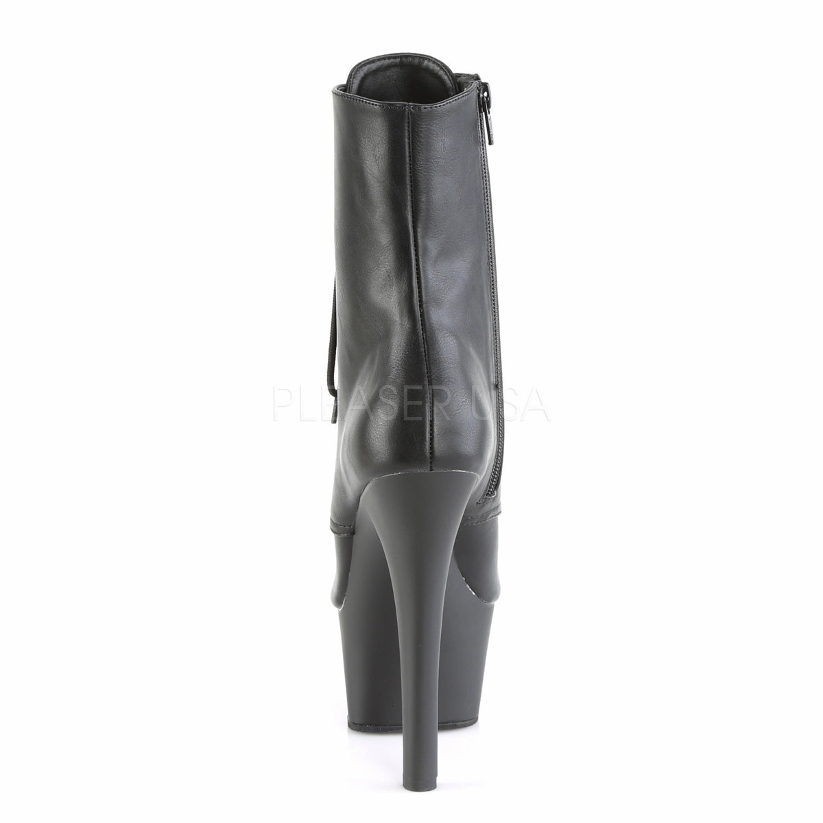 ASPIRE-1021  Black Faux Leather/Black Matte