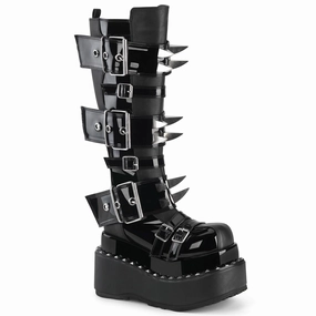 BEAR-215  Black Vegan Leather-Patent