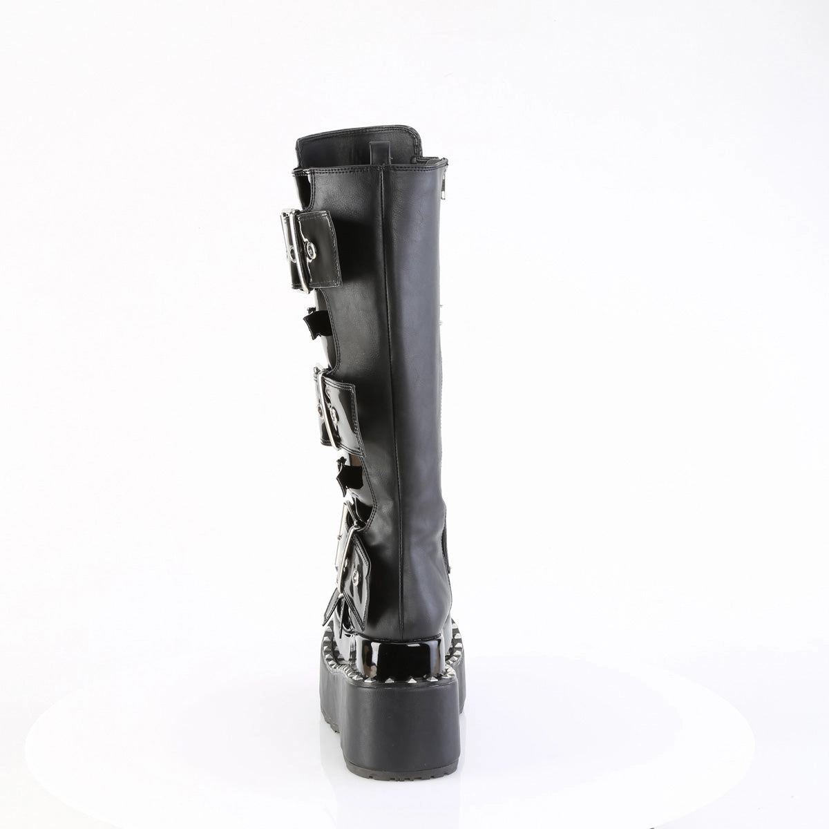 BEAR-215  Black Vegan Leather-Patent