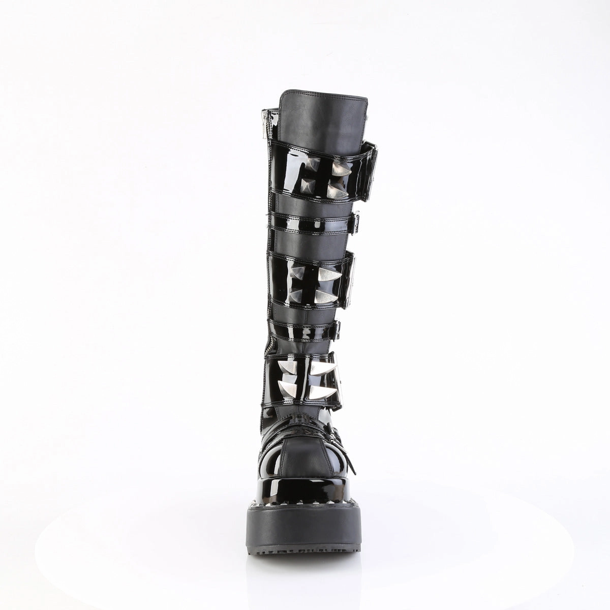 BEAR-215  Black Vegan Leather-Patent