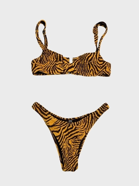 Bikini Brigitte Con Stampa Tiger