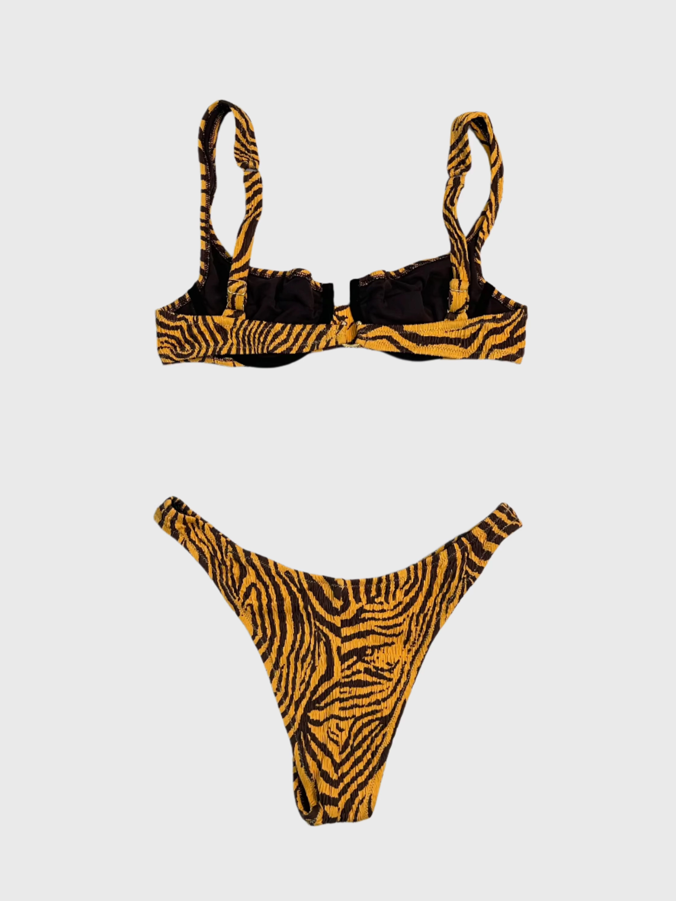 Bikini Brigitte Con Stampa Tiger