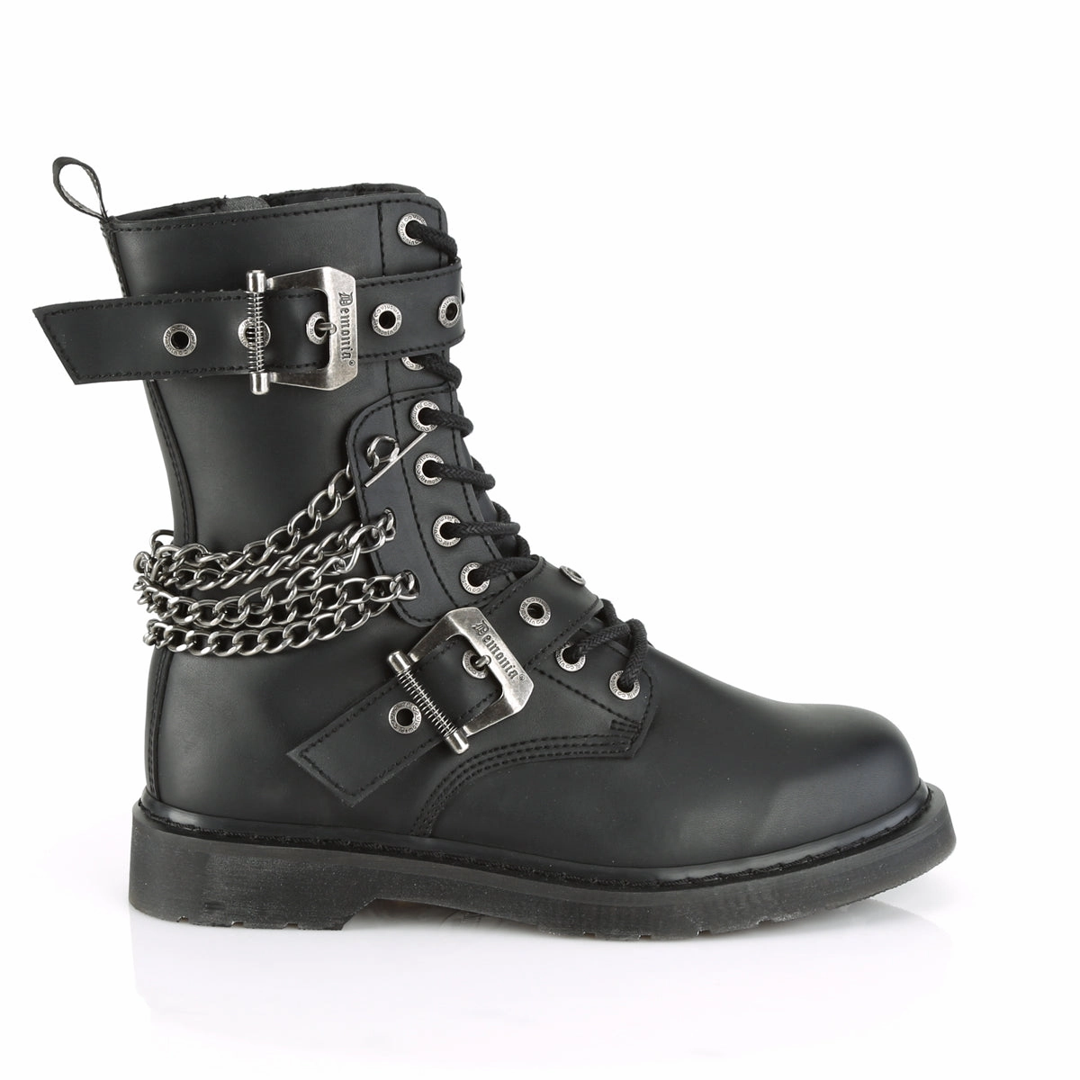 BOLT-250  Black Vegan Leather