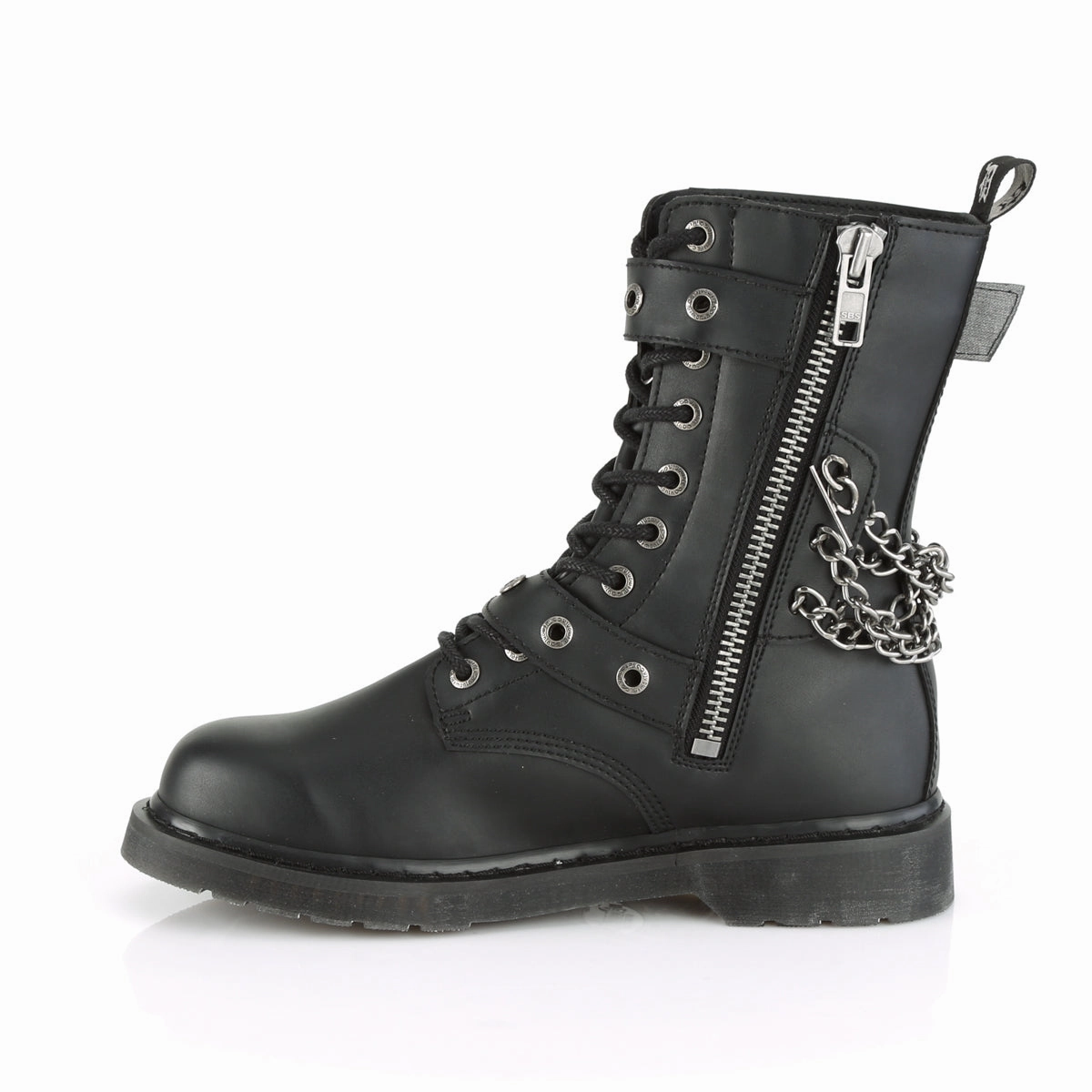 BOLT-250  Black Vegan Leather