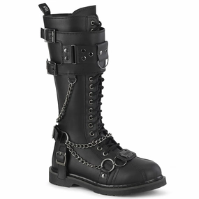 BOLT-415  Black Vegan Leather