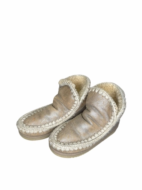 Boots Ankle Flats By Cma In Tan, Size: 8