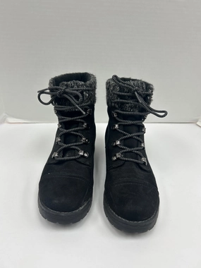 Boots Ankle Flats By Universal Thread In Black, Size: 7
