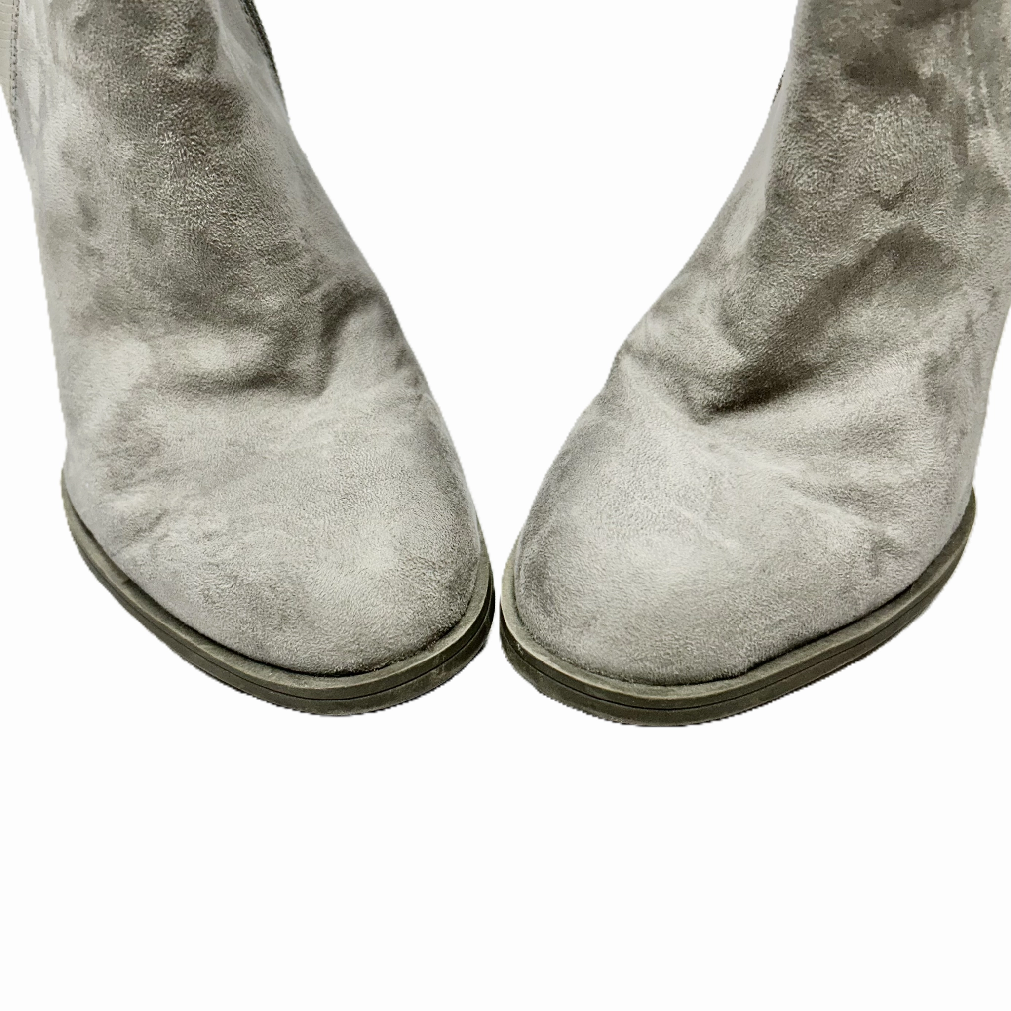 Boots Ankle Heels By Circus By Sam Edelman In Silver, Size: 6.5