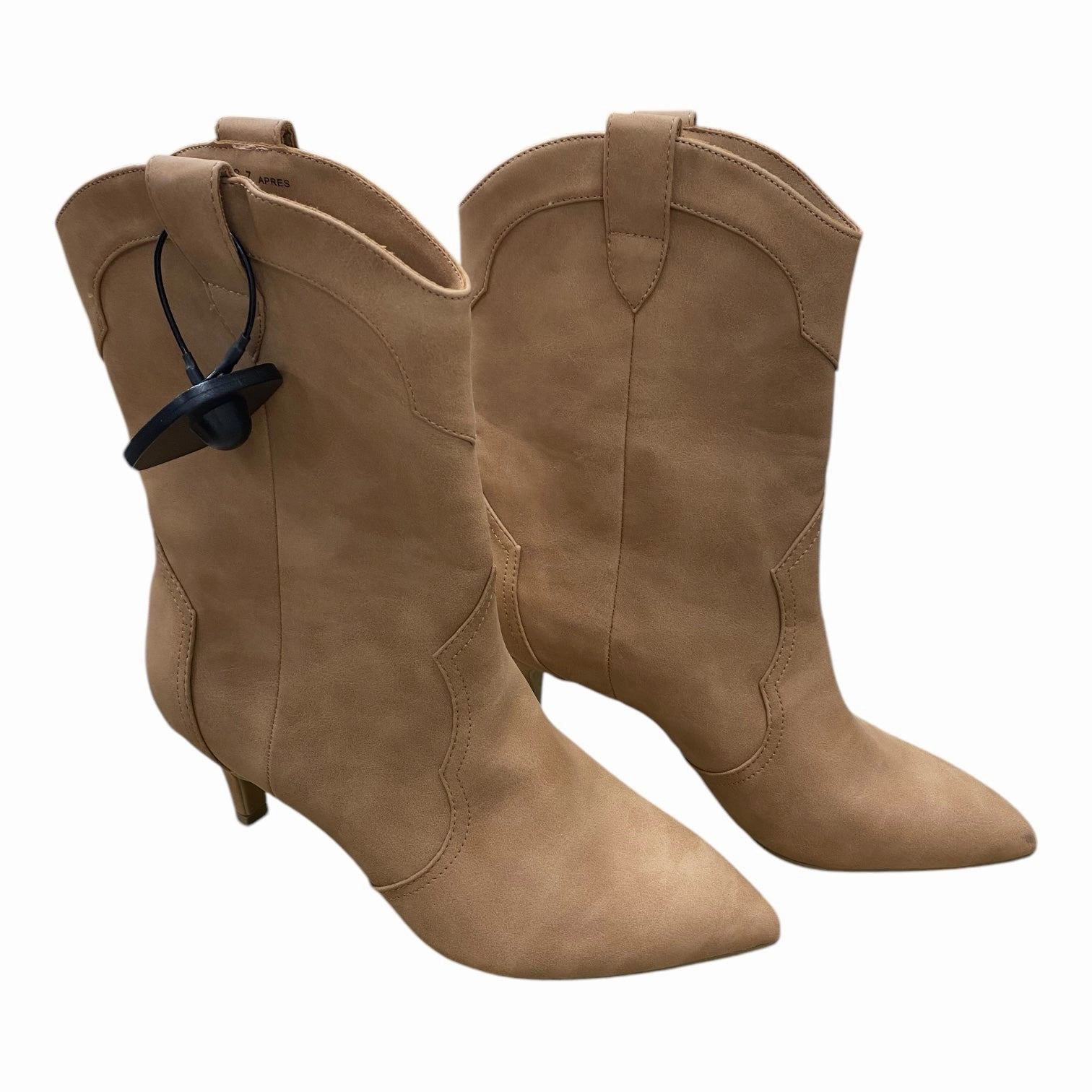 Boots Ankle Heels By Dolce Vita In Brown, Size: 7
