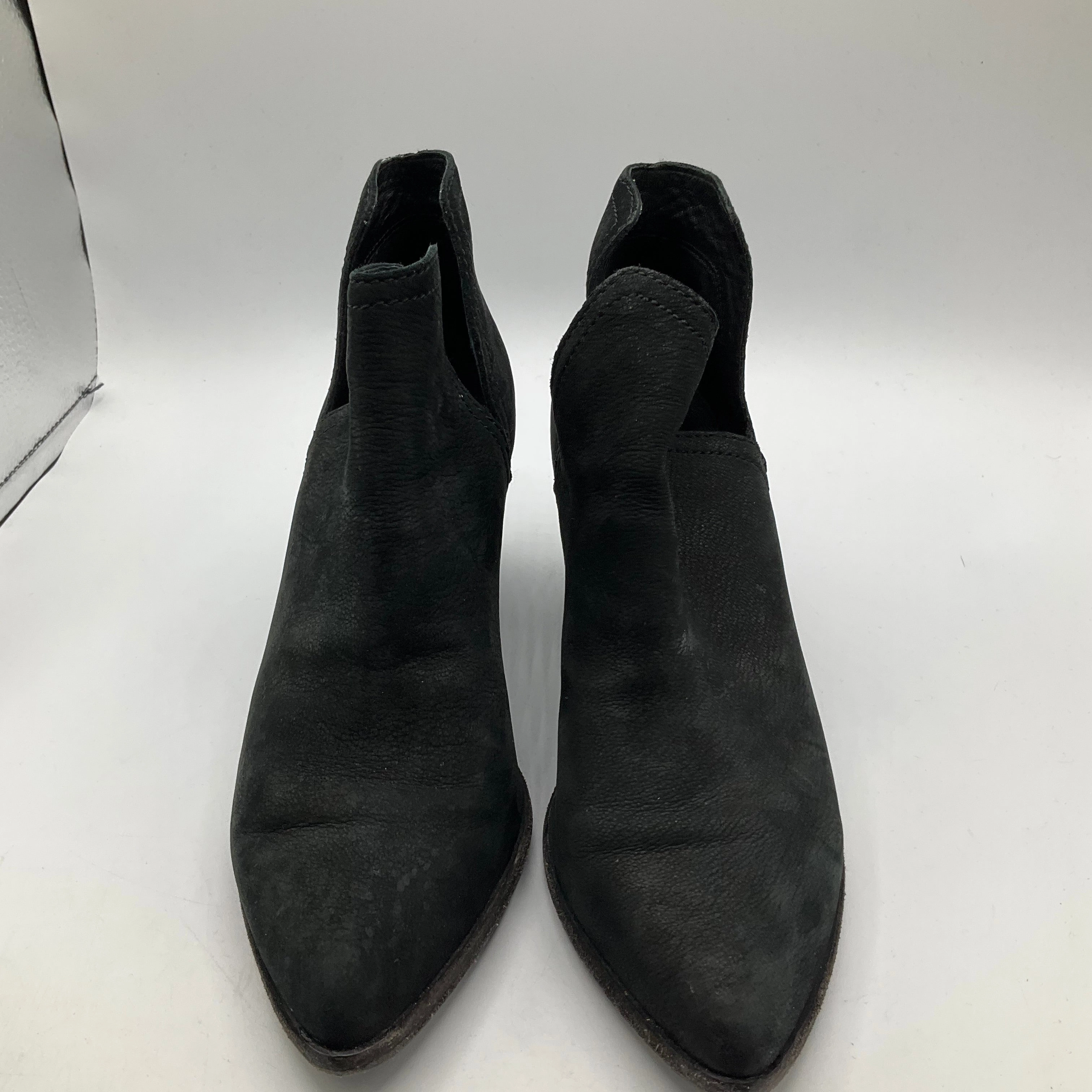 Boots Ankle Heels By Frye In Black, Size: 7