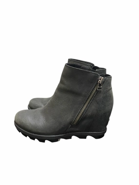 Boots Ankle Heels By Sorel In Black, Size: 8