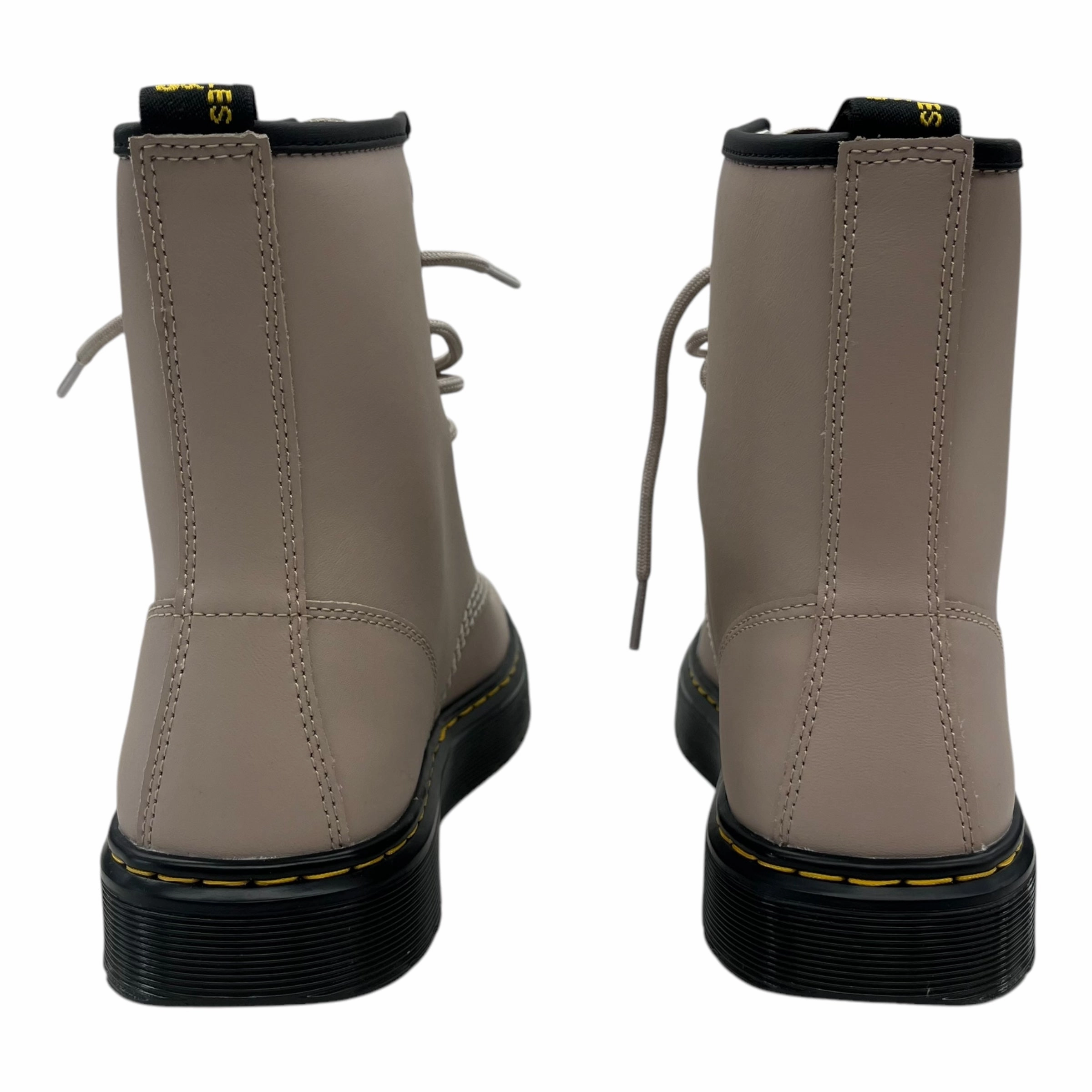 Boots Combat By Dr Martens In Tan, Size:8