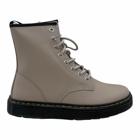 Boots Combat By Dr Martens In Tan, Size:8