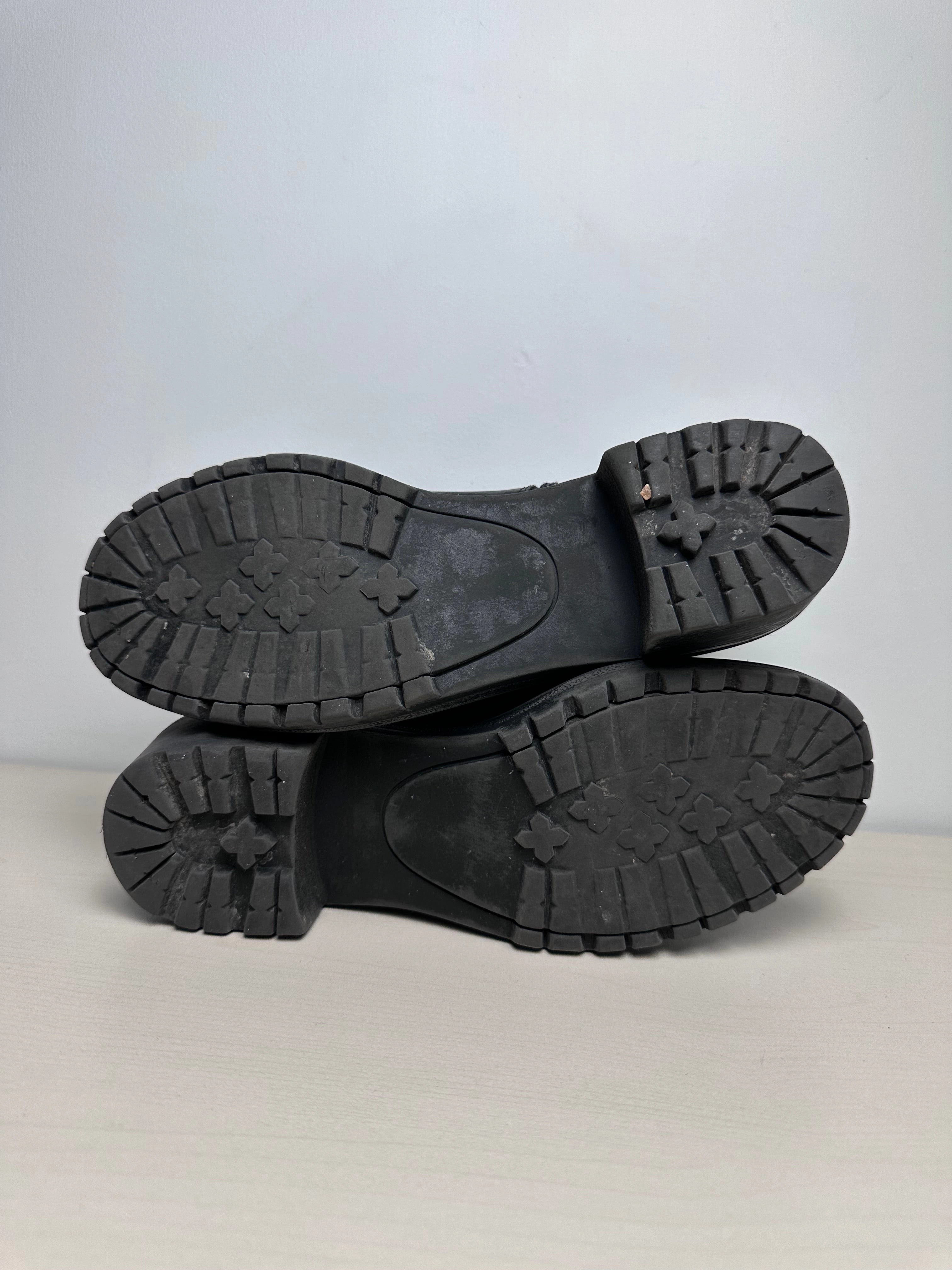 Boots Combat By Report In Black, Size: 9