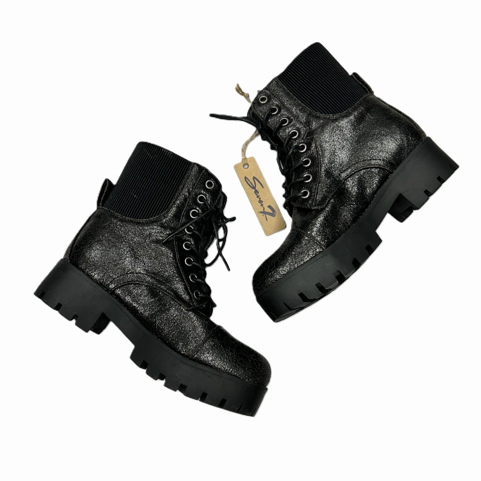 Boots Combat By Seven 7 In Black, Size: 6