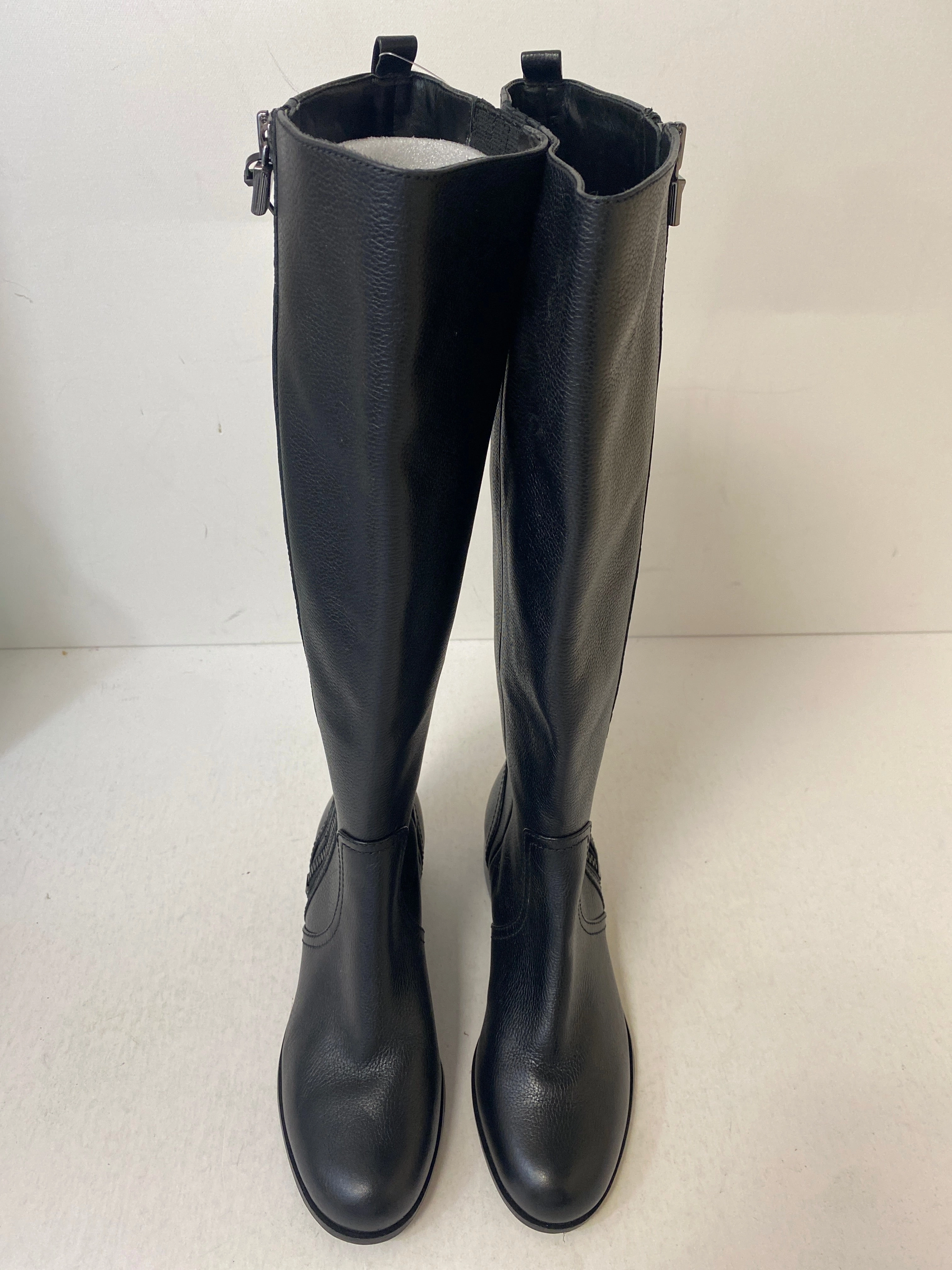 Boots Knee Flats By Michael Kors In Black, Size: 5