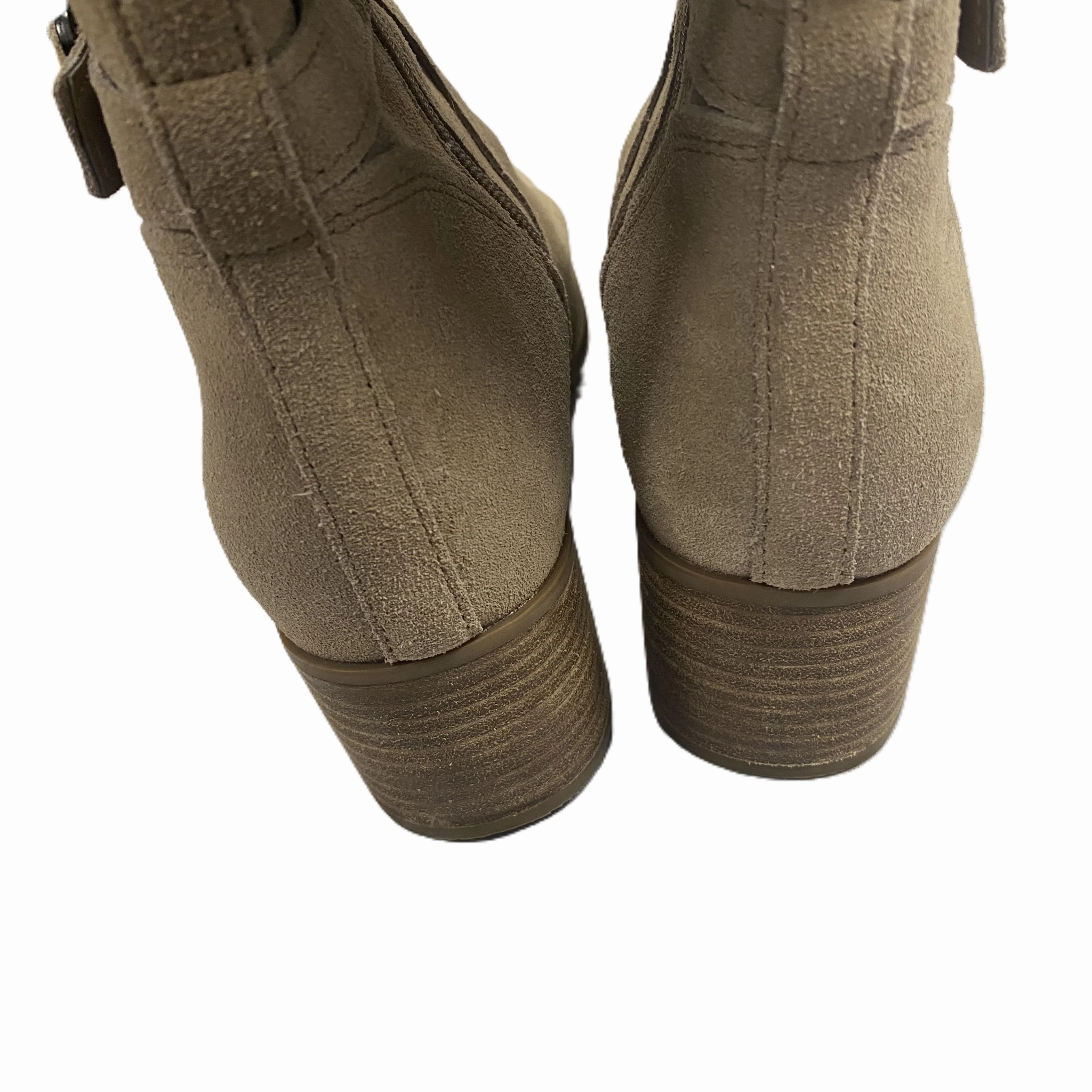 Boots Knee Heels By Koolaburra By Ugg In Tan, Size: 9.5