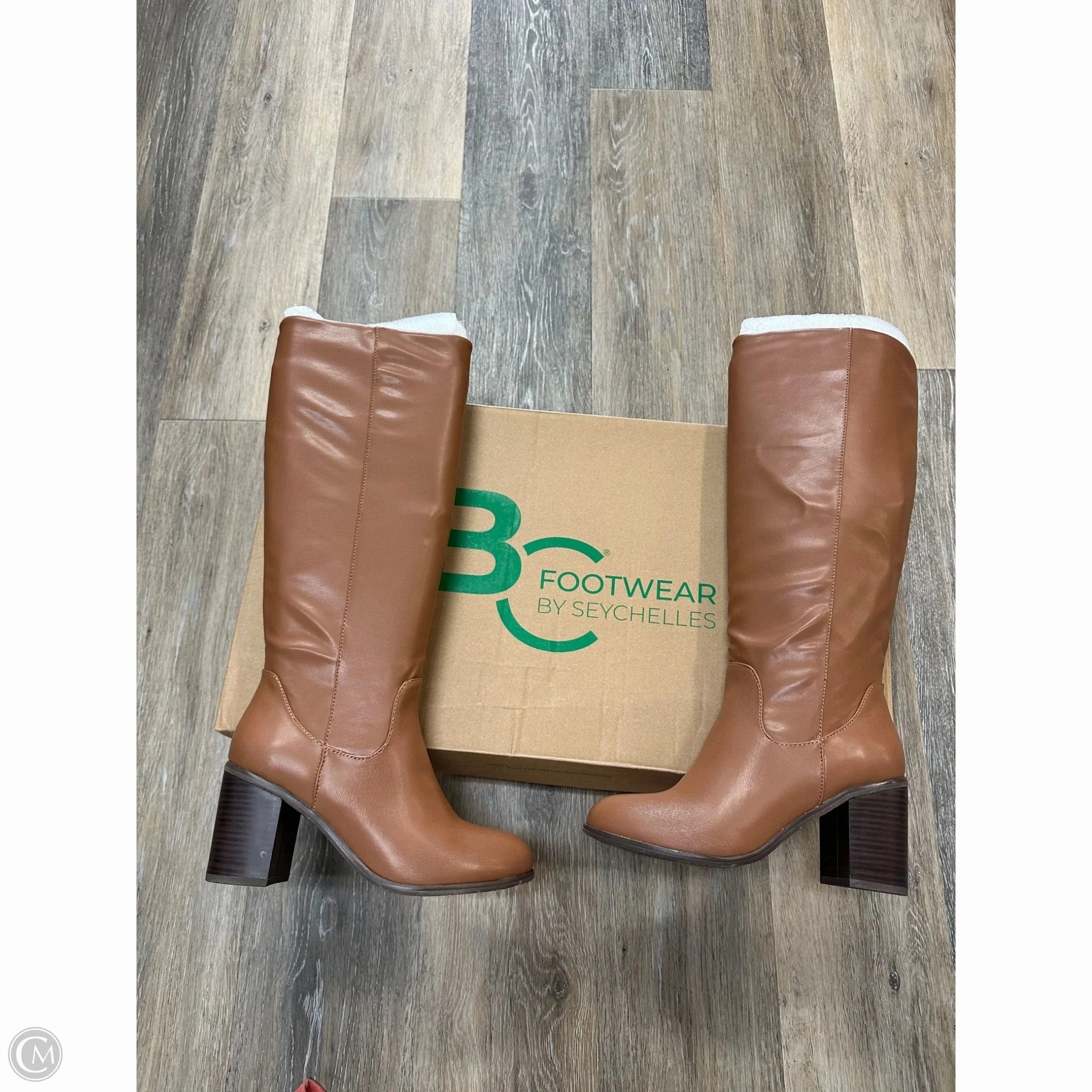 Boots Knee Heels By Seychelles In Brown, Size: 6