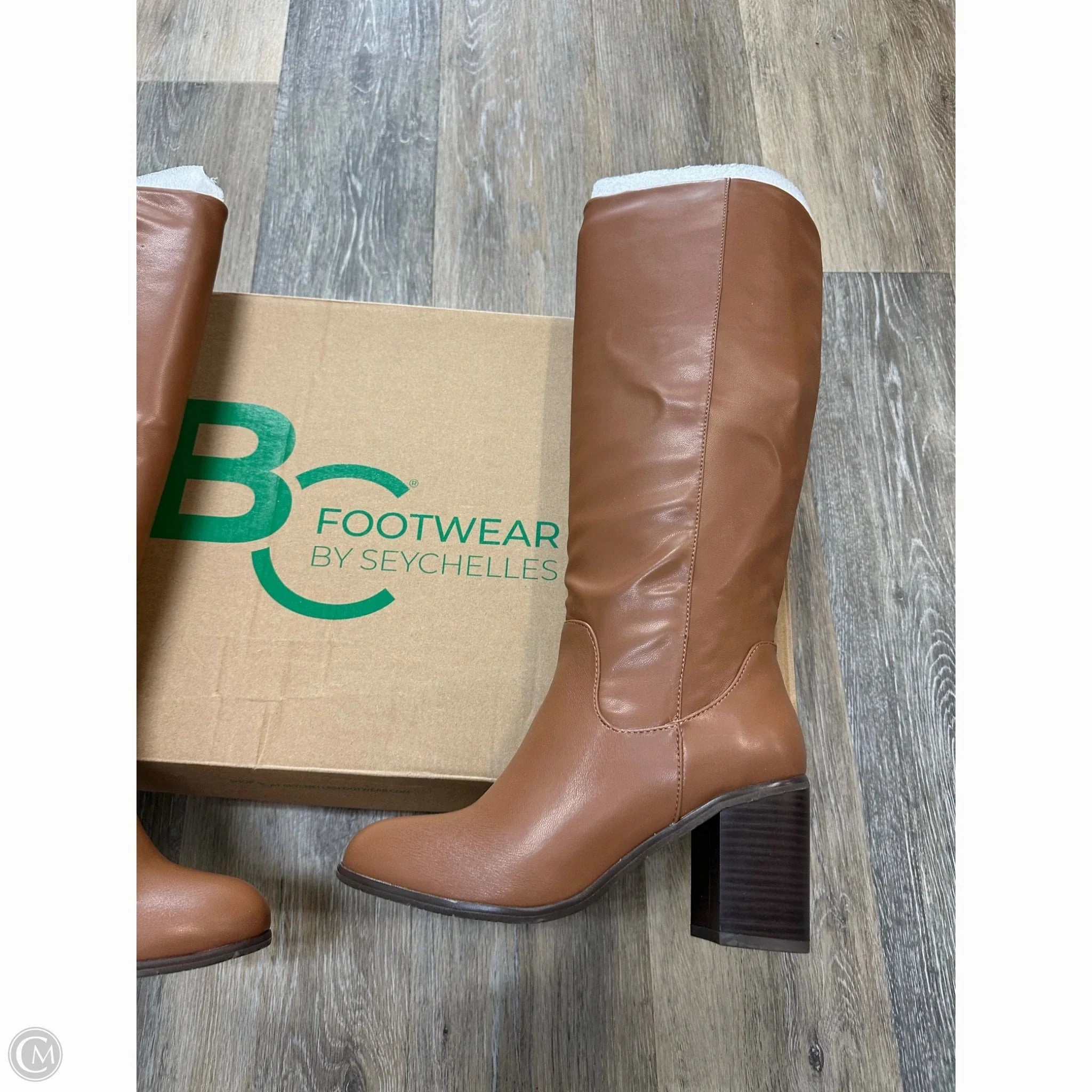 Boots Knee Heels By Seychelles In Brown, Size: 6