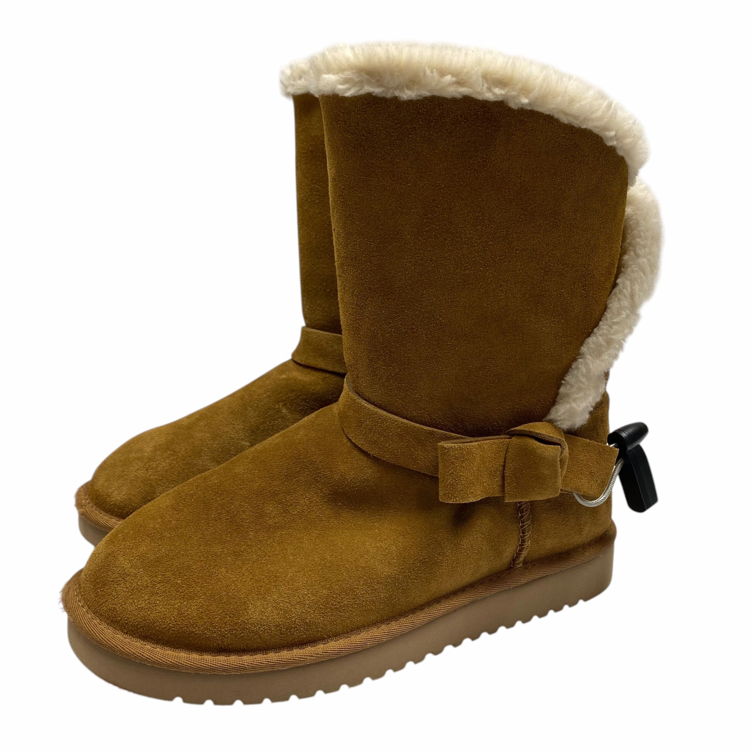 Boots Mid-calf Flats By Koolaburra By Ugg In Brown, Size: 9