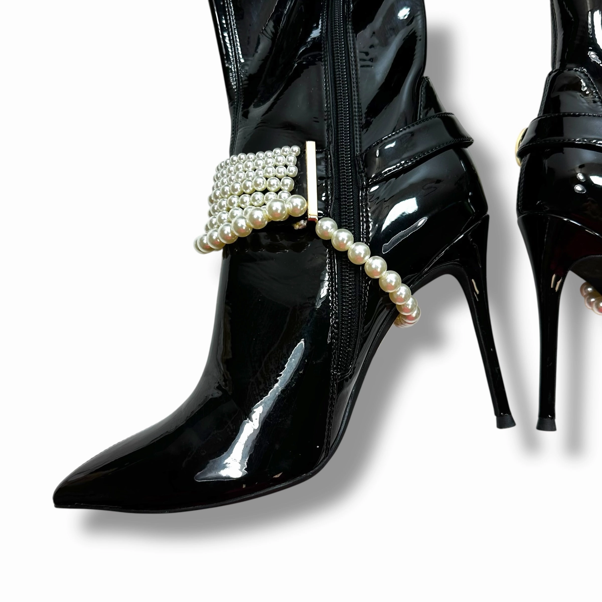 Boots Over-the-knee Heels By Jeffery Campbell In Black, Size: 7.5