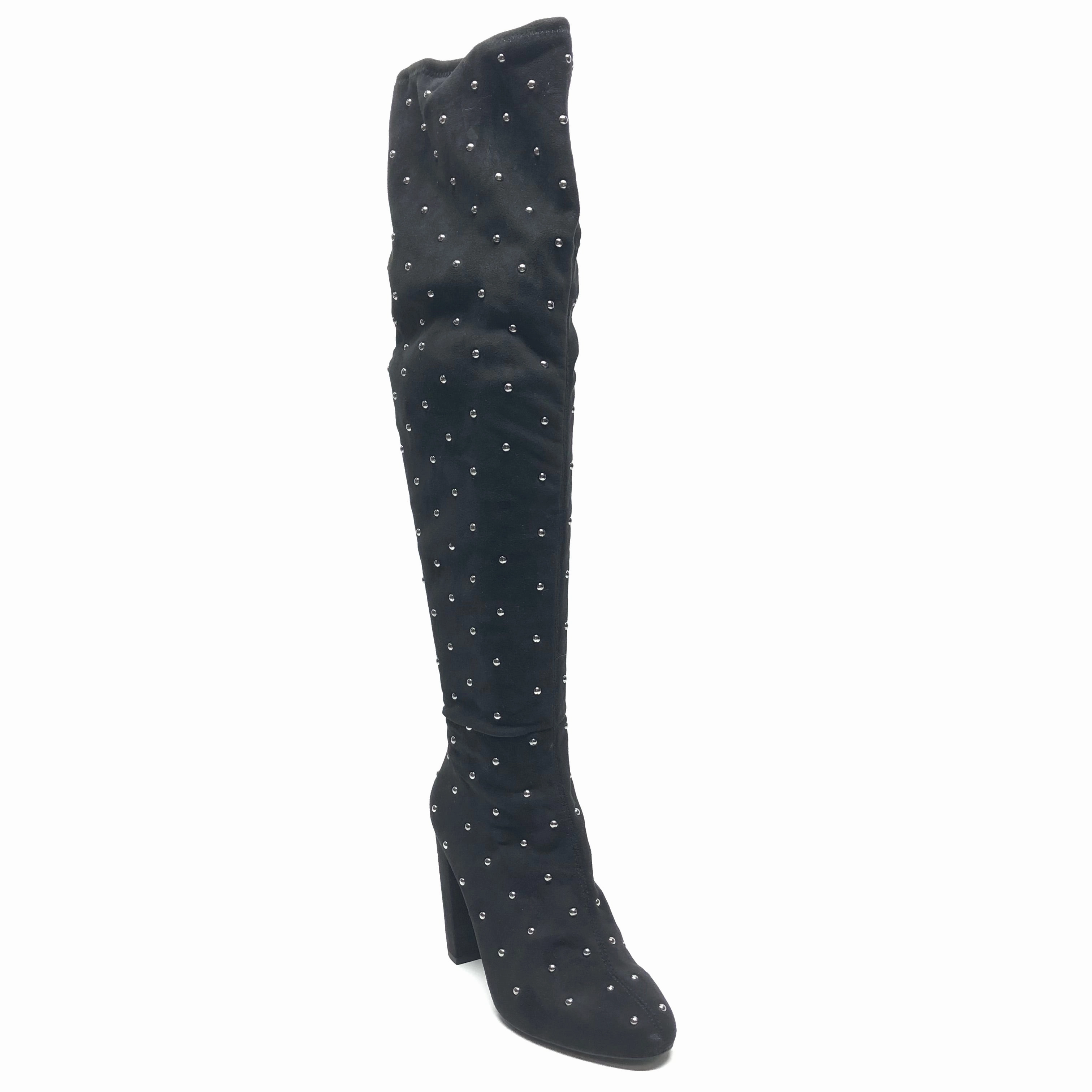 Boots Over-the-knee Heels By Jessica Simpson In Black, Size: 7.5