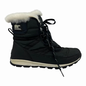 Boots Snow By Sorel In Black, Size:8.5