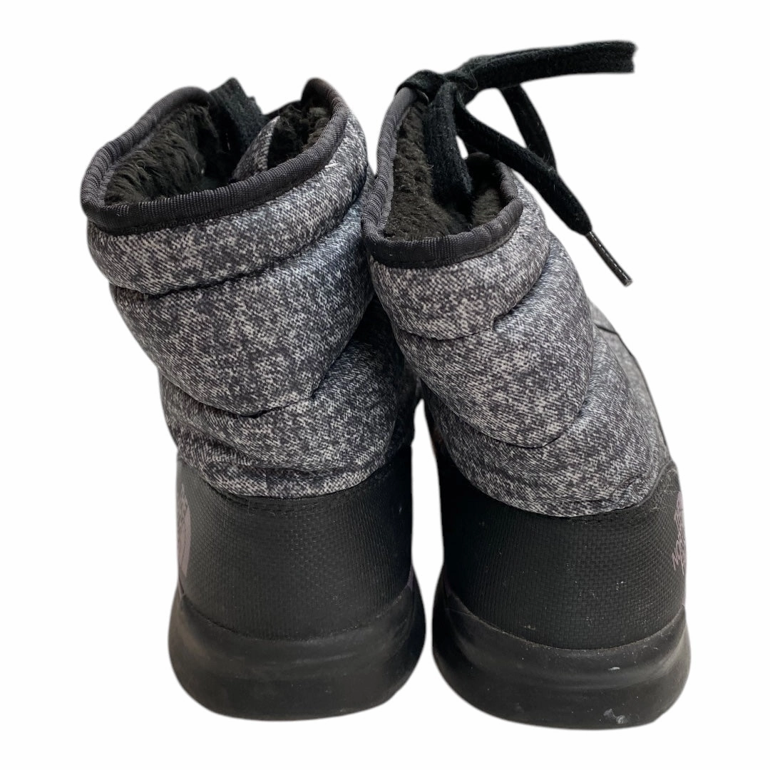 Boots Snow By The North Face In Black & Grey, Size: 8