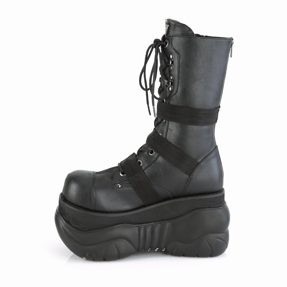 BOXER-230  Black Vegan Leather