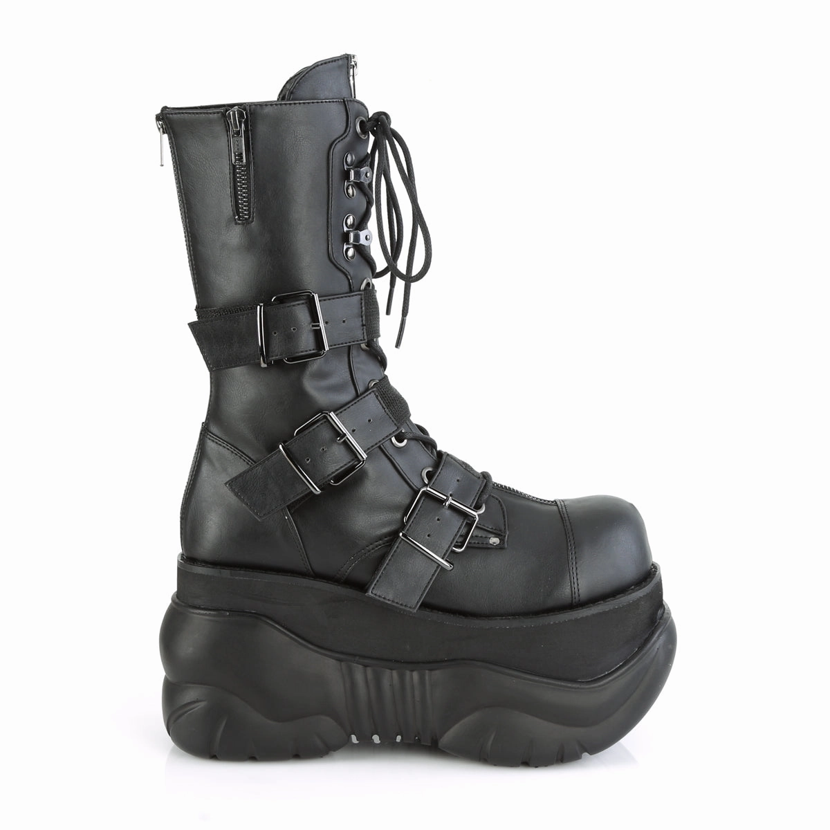 BOXER-230  Black Vegan Leather