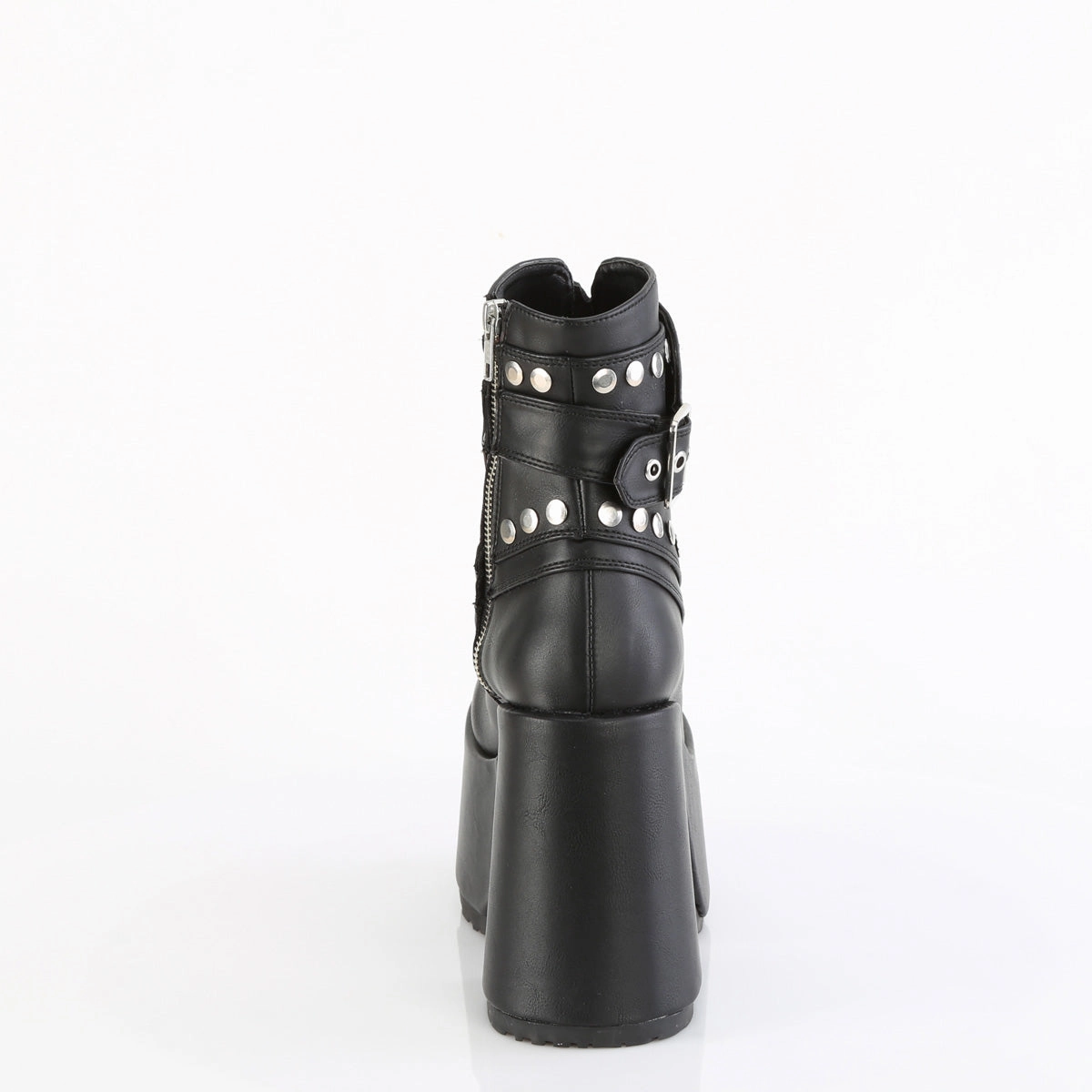 CAMEL-70  Black Vegan Leather