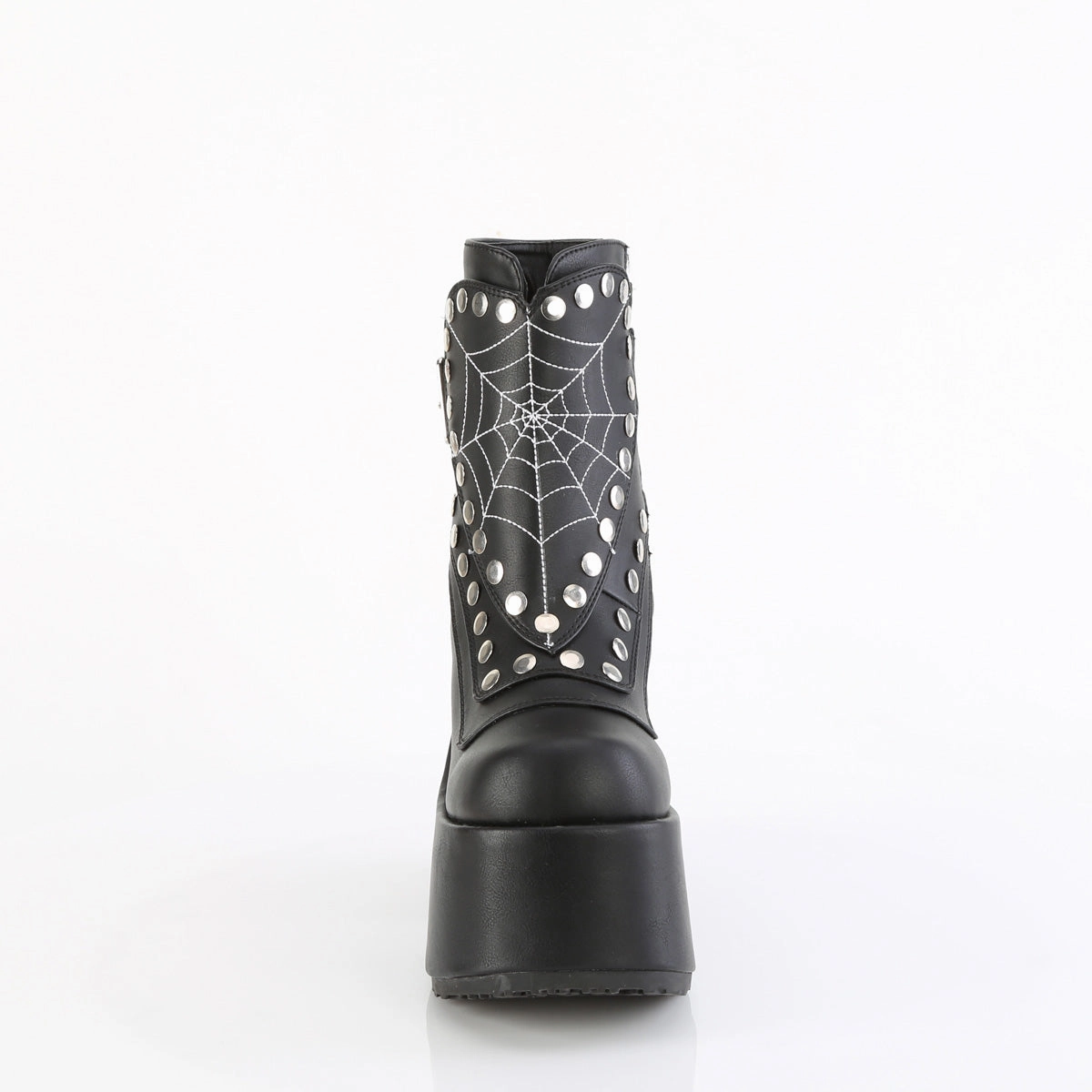 CAMEL-70  Black Vegan Leather