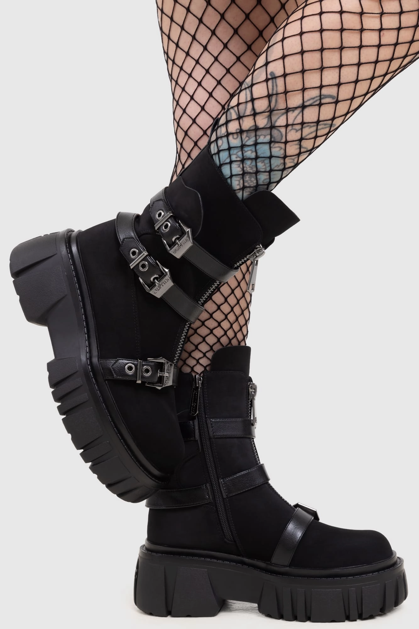 Coffin Combat Boots