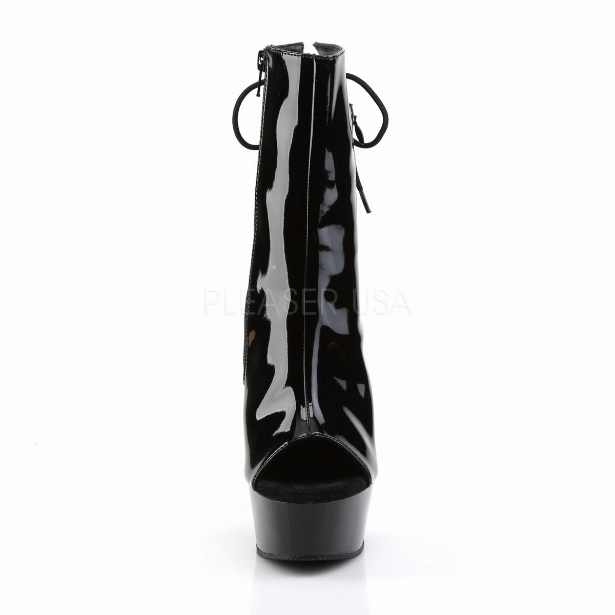DELIGHT-1018  Black Patent/Black