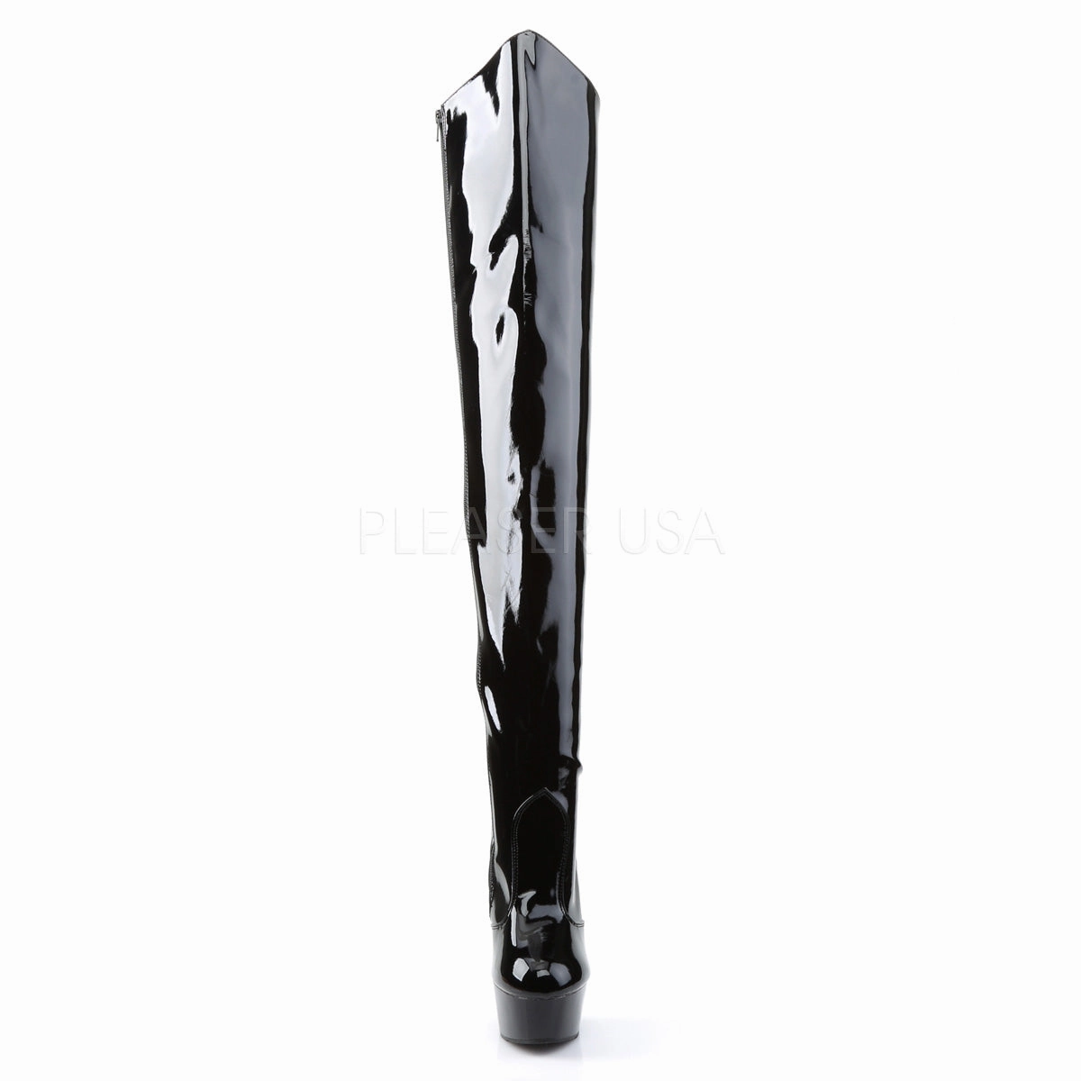 DELIGHT-3010  Black Patent/Black