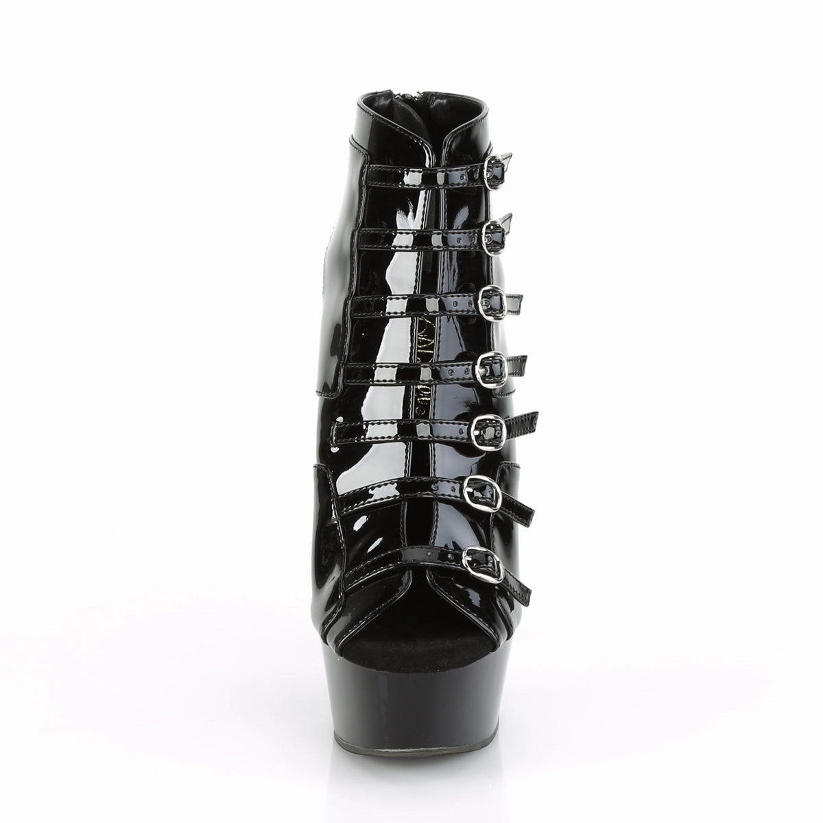 DELIGHT-600-11  Black Patent/Black