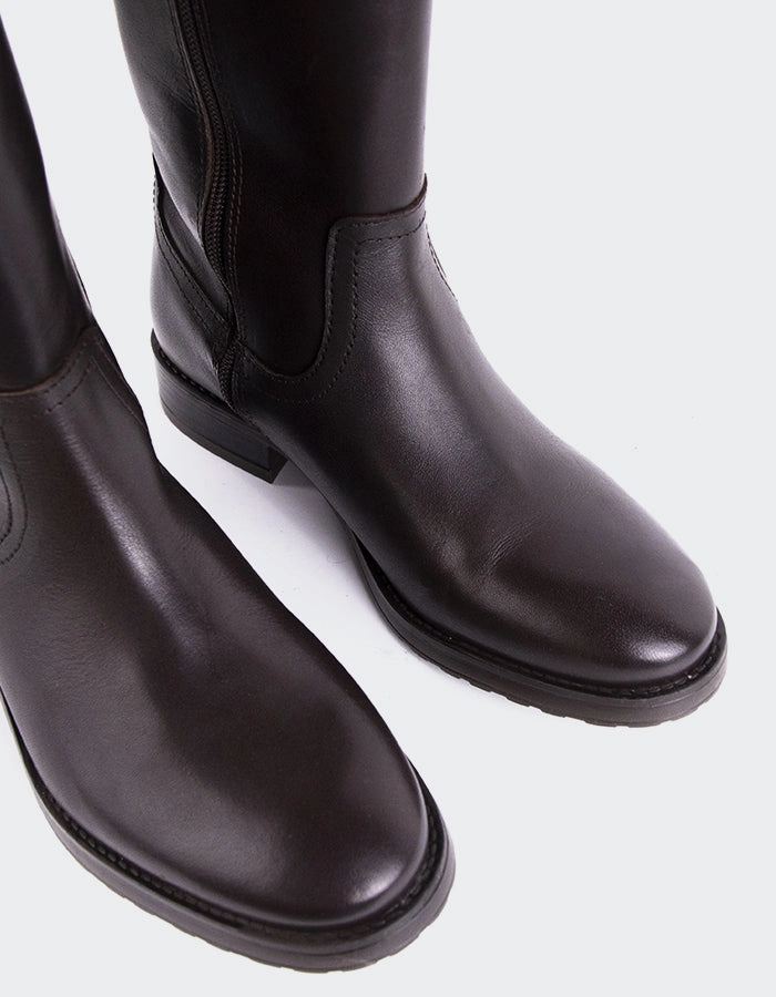 Delorre Brown Leather