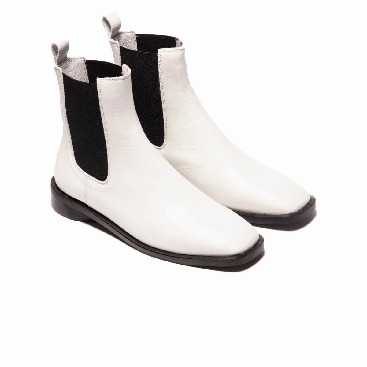 Durham White Leather