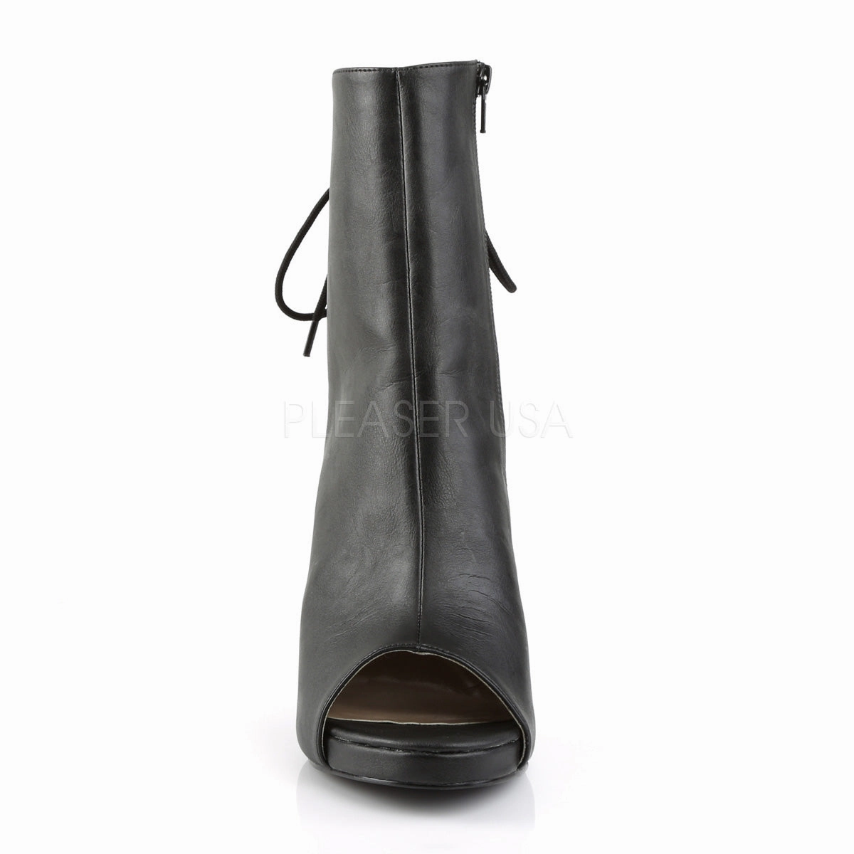 EVE-102  Black Faux Leather