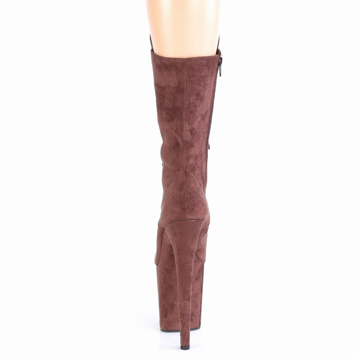 FLAMINGO-1050FS  Brown Faux Suede/Brown Faux Suede