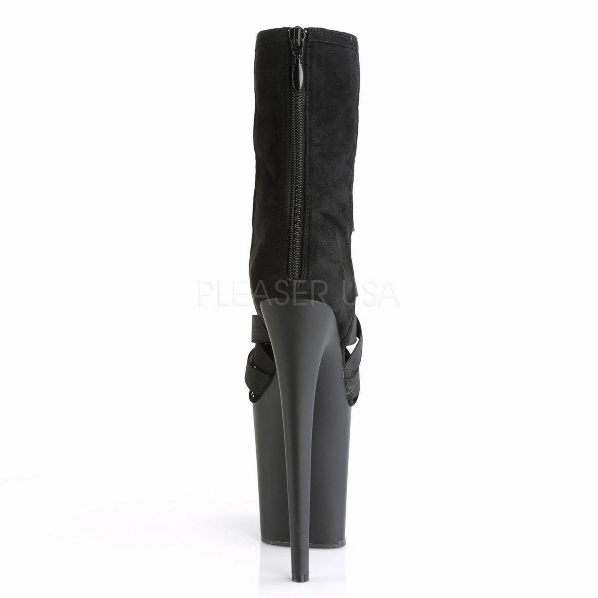 FLAMINGO-800-24  Black Elastic Band-Microfiber/Black Matte
