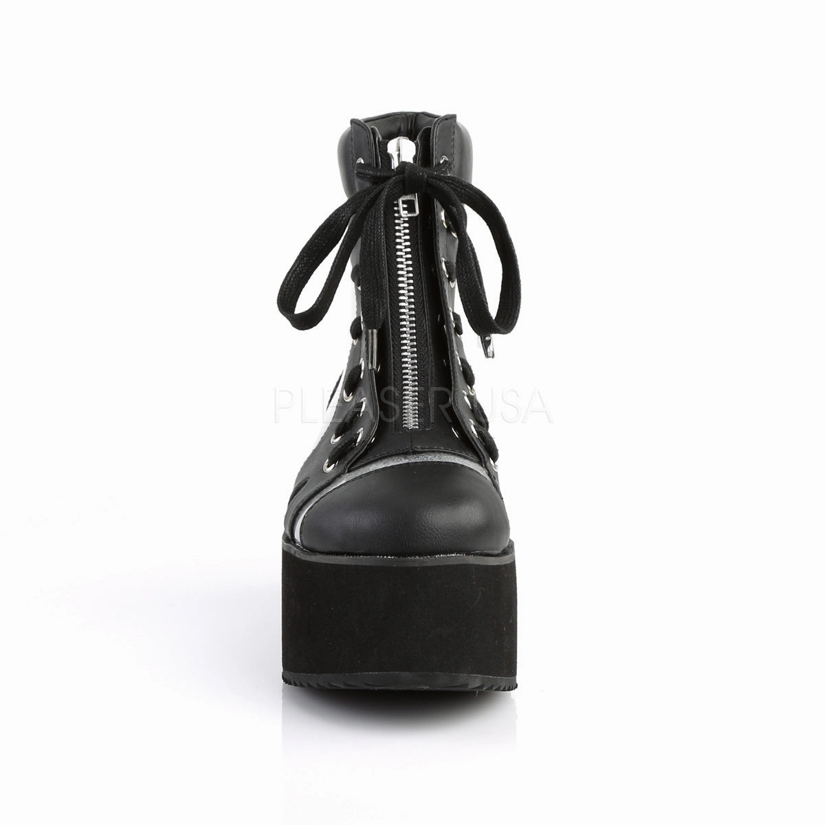 GRIP-102  Black Vegan Leather-Clear Hologram TPU