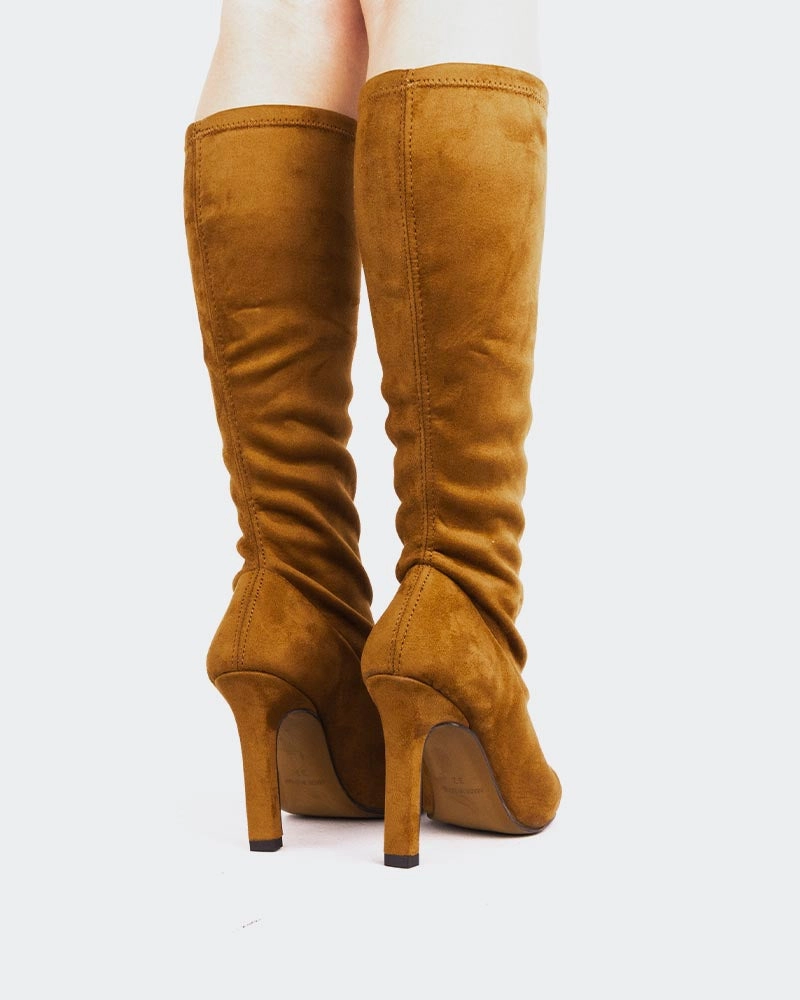 Horizon Tan Suede Stretch